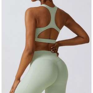 SC10139スポーツ女性の女性プッシュアップビューティーバックトレーニングヨガスポーツブラジャーブラジャーヨガブラジャーウェアフィットネストップス