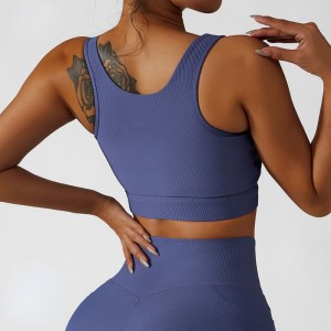 SC10173カスタムスポーツブラジャインパクトトップスタイリッシュなセクシーなインパクトスポーツブラジャー卸売