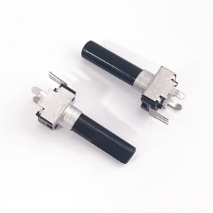 ロータリーポテンショメータ：DB-09K3ピンシングルギャング9mm垂直