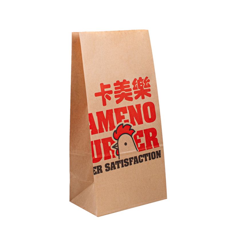 ボルサ紙キャリーバッグクラフトバッグカスタムフードボルサ紙バッグ食品包装用