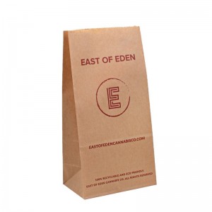 耐えられないライニング食品グレードの使い捨てクラフト紙パッキングバッグ