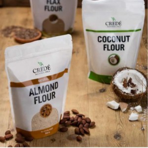 カスタムプリントフードパッケージバッグZiplock Kraft Paper Stand Up Pouch with Zipper and Window