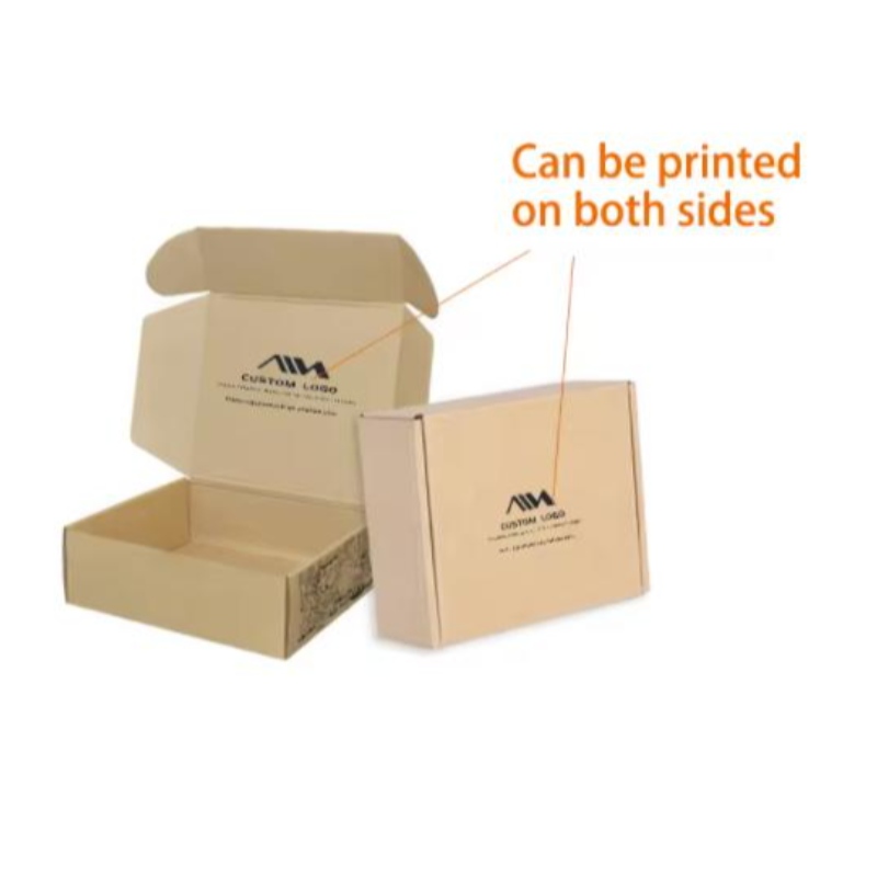 カスタムデザインロゴ印刷された豪華な波形パッキングギフト配送包装紙ボックスメーラー出荷ボックス