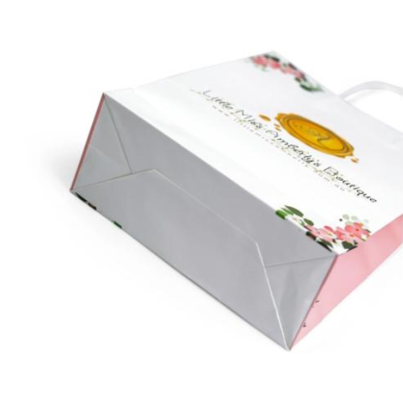 クリスマスショッピングバッグペーパーバッグカスタム印刷パッケージバッグプロモーション用梱包用