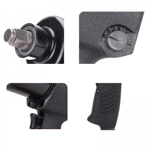 空気圧高安定トルク出力光重量空気圧レンチ産業用糖質衝撃レンチ風力銃空気圧ツール