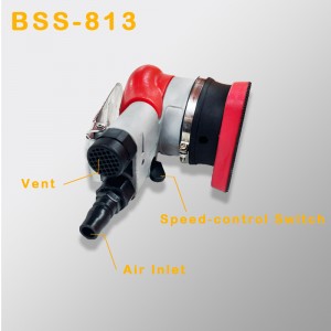 三角空気圧サンダー振動ハードウェアの研磨と錆の除去サンドペーパードライグラインダー