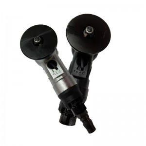 ハンドヘルドミニ空気圧面積金属arc r角度C角度45度トリミングとburring迷機