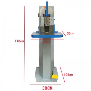 JR-S400 大型プラットフォーム電動垂直コーナー切断機ラウンドコーナーカッター