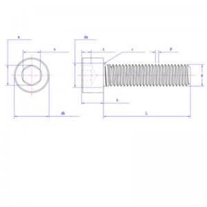 亜鉛メッキ六角フランジボルト
