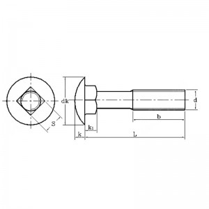 ステンレス鋼キャリッジボルト