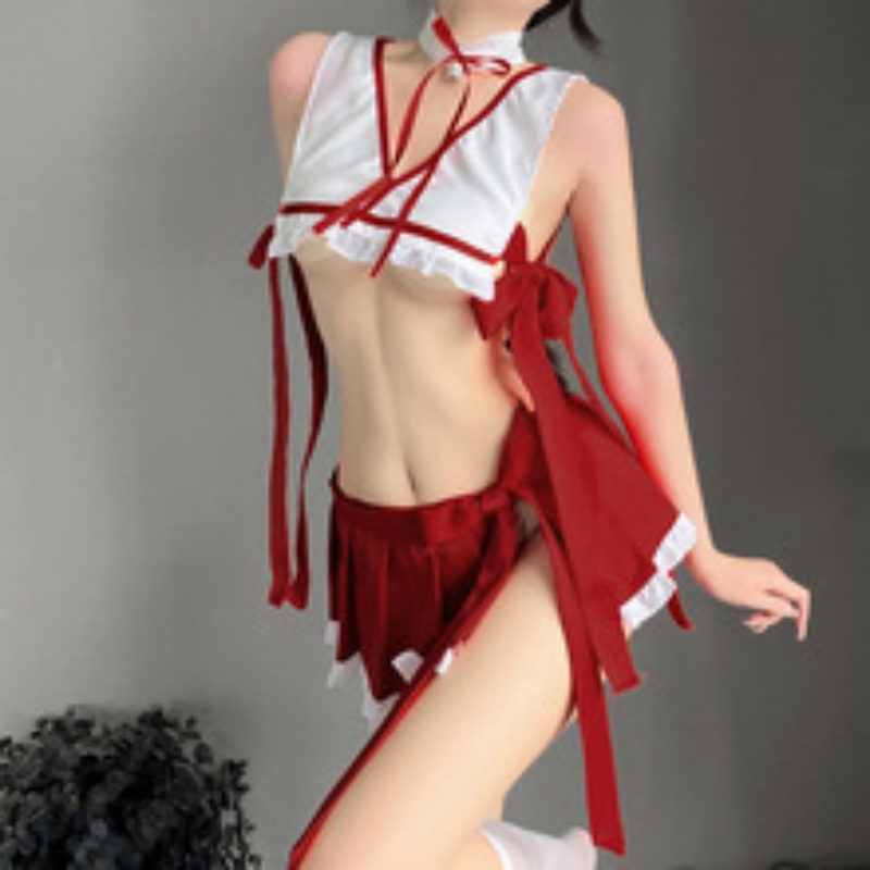クリスマス - テーマの女性\ライブストリーミングのための服 - カメラアンカーの衣装。セクシーなカット - 熱い女の子のための羽のトリム付きのドレス。クリスマスコスチューム332価格：$96.99