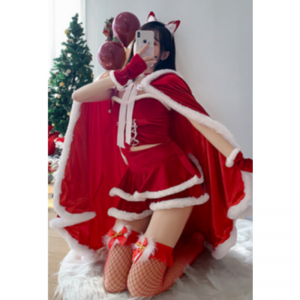 セクシーな女性\\新年のドレス。新しい冬のスタイル、キャミソールアンダーシャツ、熱い女の子のためのトレンディな衣装、無実 - バニーガールの衣装、マント、ユニフォーム251を探しています+302価格：$299.99