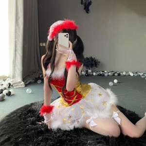 新しい - スタイルのクリスマスコスチューム、プラス - ヨーロッパとアメリカのサイズスタイル。クリスマスパーティーに適しているクラブDSステージパフォーマンスウェア101価格：$89.99