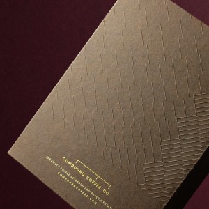 プレミアムコーヒーパッケージングボックス