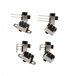 スライドスイッチSS12E88サイドプッシュ-プル電気マッサージャーはマルチです-高速調節と大きな電流を備えた機能スイッチ