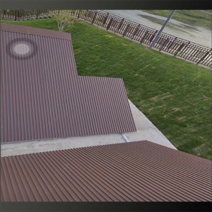 万里の長城の屋根のアルミニウムパネル-熱断熱特性を備えた形状のデザイン