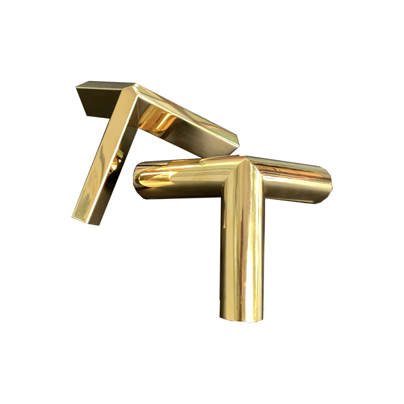 Zotyeステンレス鋼の金エレクトロイド三角形3-寸法ホロースタンドオーナメント