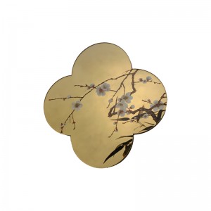 Zotyeステンレス鋼の金エレクトローム化された中国語-スタイルパターンステンレス鋼の装飾品