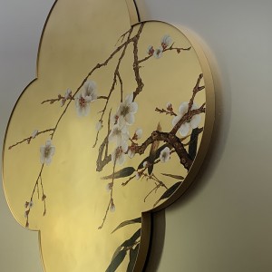 Zotyeステンレス鋼の金エレクトローム化された中国語-スタイルパターンステンレス鋼の装飾品