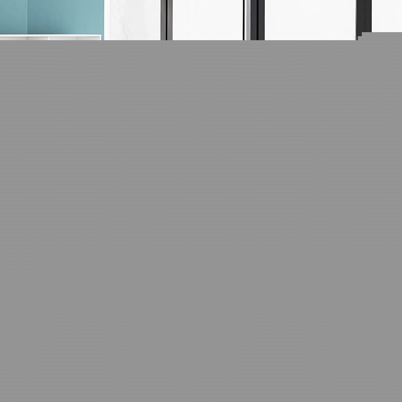 モデル KW003 モダンなワークステーション バルクセット - 4-人商業オフィスデスク & オフィスビル用チェアセット