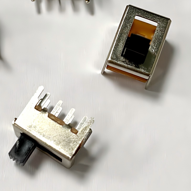 スライドスイッチ SS23F06 3-位置、10-LEDライト用のピンデザイン -- 東莞工場直通